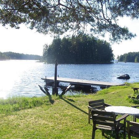 Stugor Storsjoens Strand Hackas Buitenkant foto
