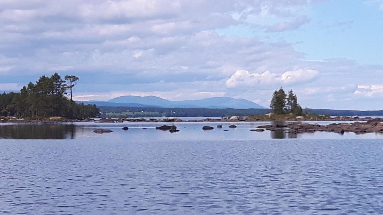Stugor Storsjoens Strand Hackas Buitenkant foto